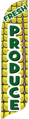 [Fresh Produce Corn Blade Flag]