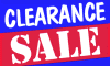 Clearance Sale Vinyl Banner