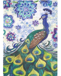 [Watercolor Peacock Banner]