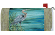 [Blue Heron Mailbox Cover]