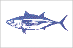 Tuna fisherman's catch flag