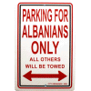 [Albania Parking Sign]