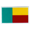 [Benin Flag Reflective Decal]
