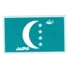 [Comoros Flag Reflective Decal]