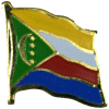 [Comoros Flag Pin]