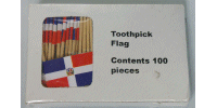[Dominican Republic Toothpick Flags]
