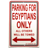 [Egypt Parking Sign]