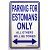 [Estonia Parking Sign]