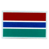 [Gambia Flag Reflective Decal]