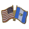 [U.S. & Guatemala Flag Pin]