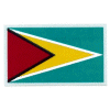 [Guyana Flag Reflective Decal]
