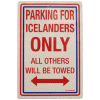 [Iceland Parking Sign]