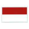 [Indonesia Flag Reflective Decal]