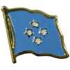 [Micronesia Flag Pin]