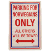 [Norway Parking Sign]