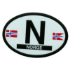 [Norway Oval Reflective Decal]