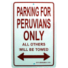 [Peru Parking Sign]