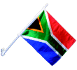 [South Africa Car Flag]