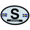 [Sweden Oval Reflective Decal]