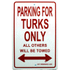 [Turkey Parking Sign]