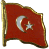 [Turkey Flag Pin]