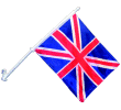 [United Kingdom Car Flag]