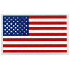 [United States Flag Reflective Decal]