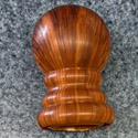 [Wood Grain Ball Ornament For Rotating Pole]
