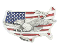 [Eagle with Flag Belt Buckle]