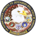 Extra Large Military Back Patch