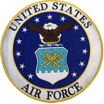 Air Force Round Patch