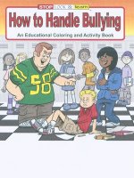 How To Handle Bullying educational coloring book