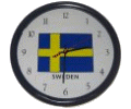 [Sweden Wall Clock]
