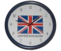 [United Kingdom Wall Clock]
