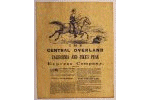 [Pony Express Parchment Document]