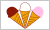 Ice Cream Cones Flag