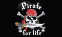 [Pirate For Life Flag]