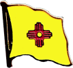 New Mexico Flag Pin