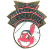 [1995 American League Champs Indians Pin]