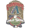 [2001 World Series Champs Trophy Diamondbacks Pin]