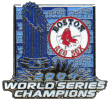 [2004 World Series Champs Trophy Red Sox Pin]