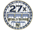 [2009 World Series 27 Time Champs Yankees Pin]
