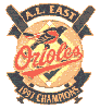 [1997 American League East Champs Orioles Pin]