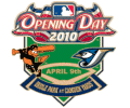 [2010 Orioles Opening Day Pin]