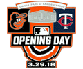 [2018 Orioles Opening Day Pin]