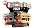 2021 Orioles Opening Day pin