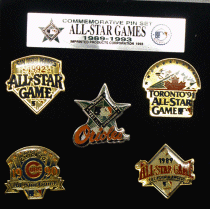 [1993 All Star Game 5 Pin Set]