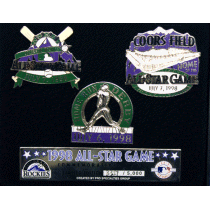 [1998 All Star Game 3 Pin Set]