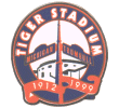 [Tigers Stadium 87th Anniversary Pin]