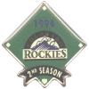 [Rockies 2nd Season Pin]
